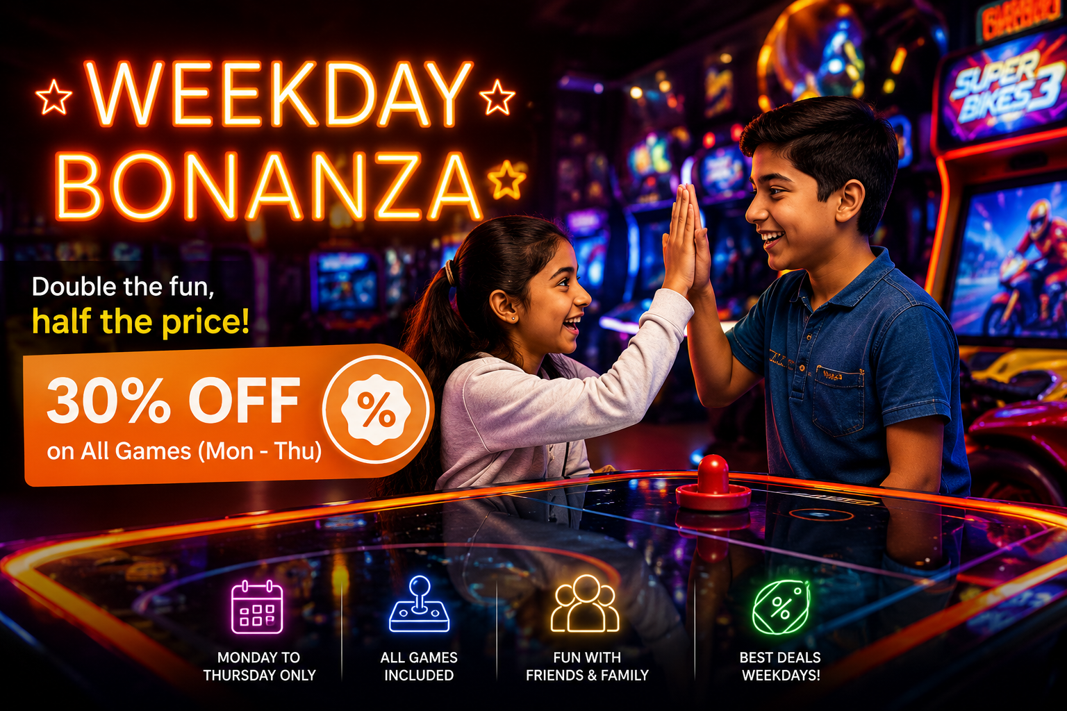Weekday Bonanza Promotion Image