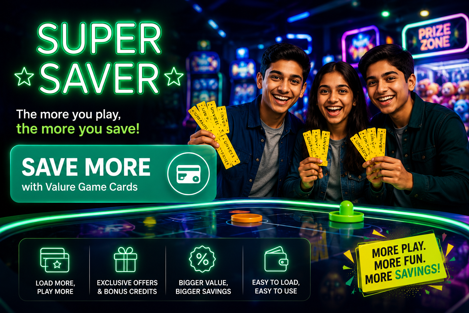 Super Saver Game Card Promotion Image